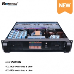 Amplificador de potencia del módulo DSP de la pantalla táctil de Sinbosen DSP22000q Amplificador profesional de DSP