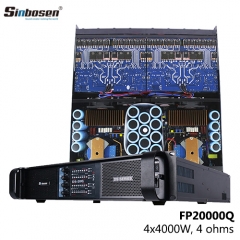 venta caliente Sinbosen FP20000Q amplificador para doble mejor subwoofer de 18 pulgadas